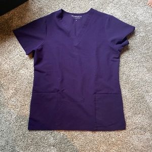 Mandala scrub top size small